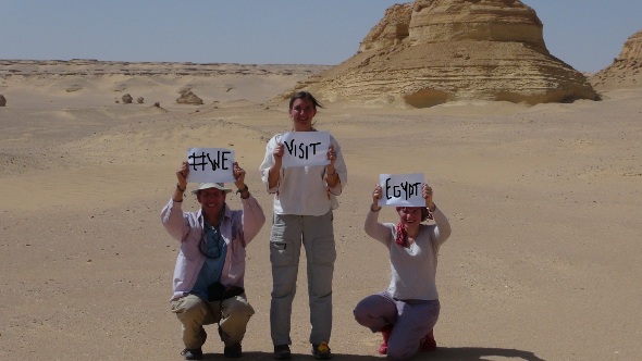 #WeVisitEgypt