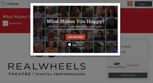 Exploring Happiness ~ OneStory Together with Realwheels Bring You a #WheelVoices Campaign