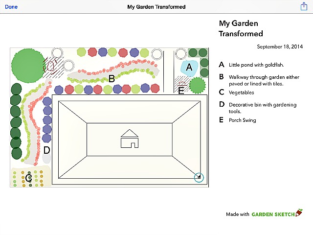 Garden Sketch, A New App For Garden Lovers
