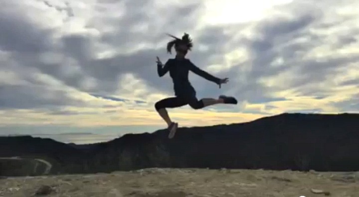 taking jumping photos