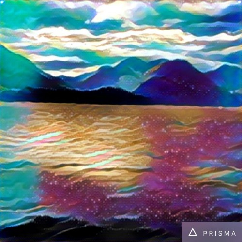 Prisma Coloured Sky Filter of Alouette Lake